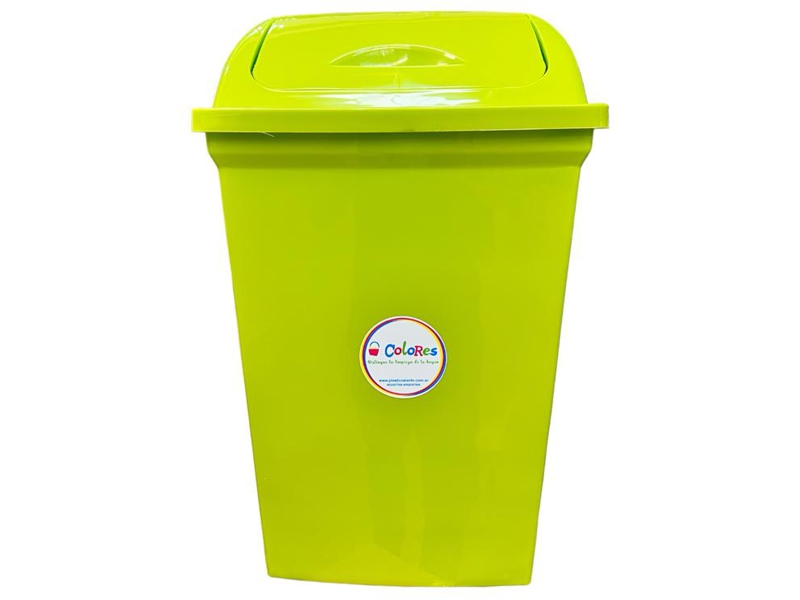 Recipiente para residuos 50 Lts. Tapa vai ven - LINEA PREMIUM